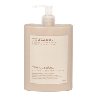 Routine - the curator natural body cream 350 ml