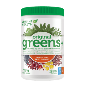 Genuine health - Greens+ original tropical fruit - 228 g