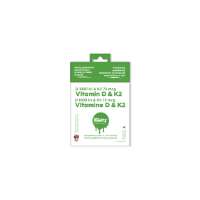 Nutrameltz - vitamin d + k2 - 15 tab