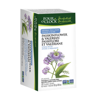 Four o'clock - Herbalist passionflower & valerian herbal tea - 20 bags