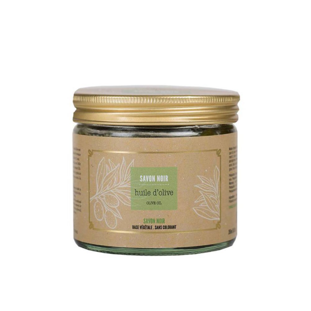 Marius fabre - olive oil black soap exfoliant  250g jar
