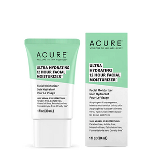 Acure - ultra hydrating 12 hour facial moisturizer 30 ml