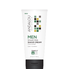 Andalou naturals - men smooth glide shave cream 178 ml