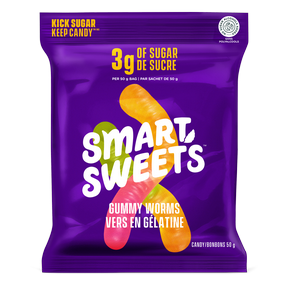 Smartsweets - gummy worms 50 g/ pc