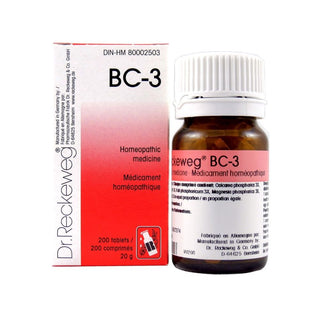 Dr. reckeweg - bc-3 20g - 200 tabs
