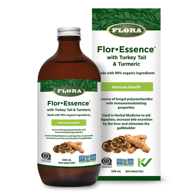 Flora - flor•essence® with turkey tail & turmeric
