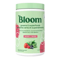 Bloom - Greens & superfoods (berry flavor) - 132 g