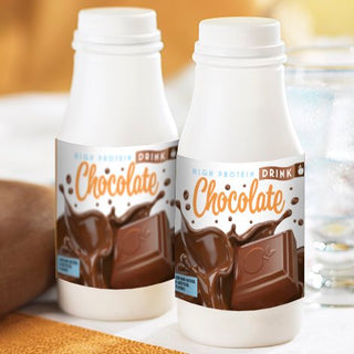 Health wise - chocolate drink in bottle