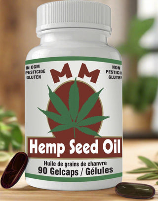 Med Marijuana Seed Oil Gel caps