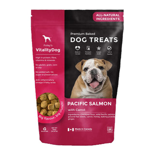 Vitalitydog - Dog treats salmon w/ honey carrot - 400g