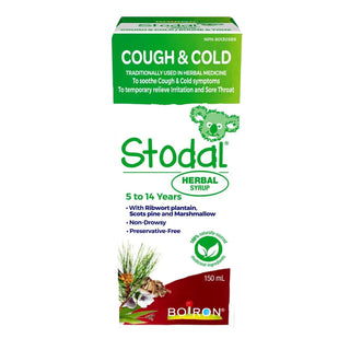 Boiron - Stodal herbal sirup - Cough & cold (5-14 yrs) - 150 ml