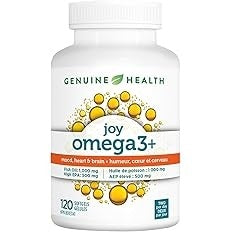 Genuine health - Omega3+ joy - 120 sgels