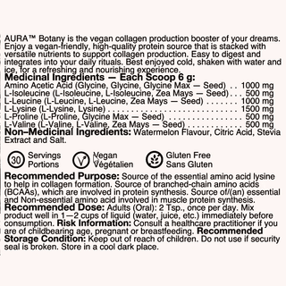 Aura - botany vegan collagen booster cherry lime 180 g