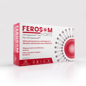 Ferosom forte - lce liposomal iron - 20 vcaps