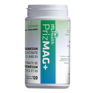 Itl health - prizmag plus with added d3 & k2 120 caps