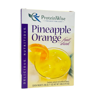 Health wise - Pineapple orange protein fruit drink