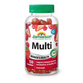 Jamieson - Multi women gummies, mixed berries - 130 gummies