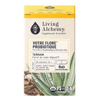 Living alchemy - Your flora probiotic terrain -120vcaps