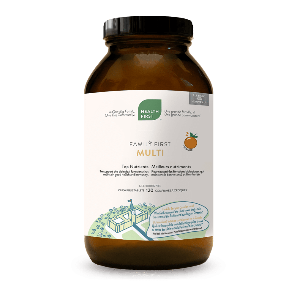 Family first - multi vit/orange - 120 chewable tablets