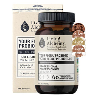 Living alchemy - Professional, your flora probiotic - 60 vcaps