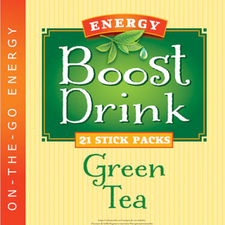 Health wise - green tea energy boost stick