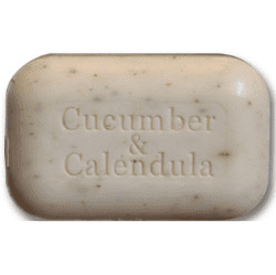 Soap works - bar soap : cucumber & calendula - 110g