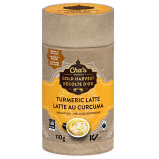 Cha's organics - turmeric latte filled shipper 110g
