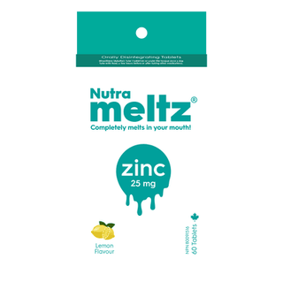 Nutrameltz - zinc 25mg - 60 tab