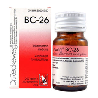 Dr. reckeweg 
- bc-26 20g - 200 tabs