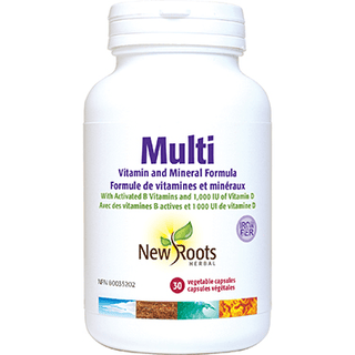 New roots - Multi and minerals - 30 vcaps