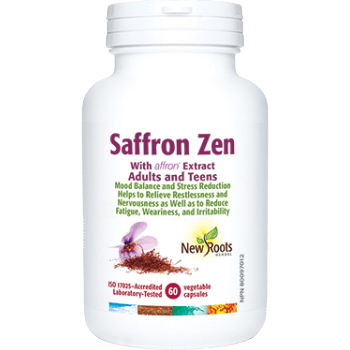 New roots herbal Saffron Zen, 14 mg · 60 vegetable capsules