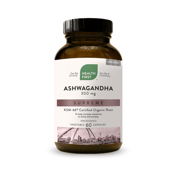 Health first Ashwagandha, 300 mg · 60 vegetable
