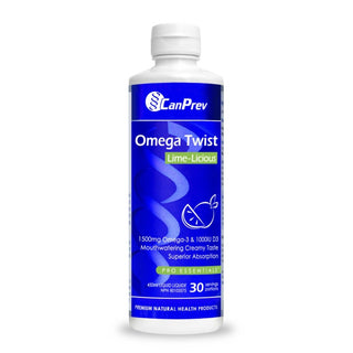 Canprev - omega twist - lime-licious 450 ml