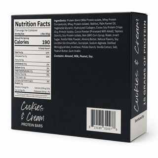 Health wise - Divine cookies & cream - 7 bars