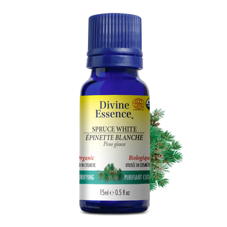 Divine essence 
- White spruce org - 15 ml