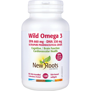 New roots - Wild omega 3 (660 epa, 330 dha)