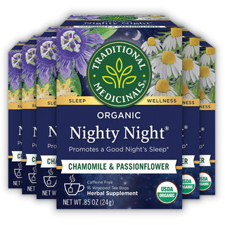 Traditional medicinals - Org 'nighty night' tea (passiflower) - 16b