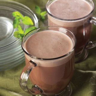Health wise - mint hot chocolate