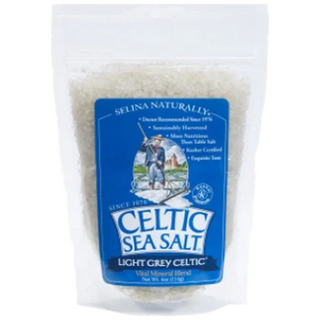 Celtic sea salt - Light grey sea salt, resealable bag