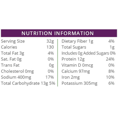 Health wise - pizza protein krinkles