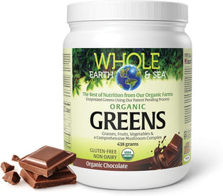 Whole earth & sea - Fermented organic greens, chocolate - 438g