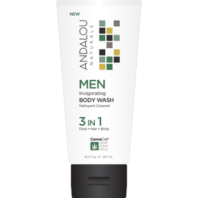 Andalou naturals - men invigorating body wash 251 ml