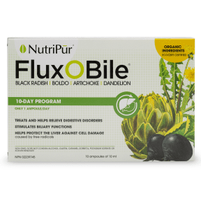 Nutripur - Flux- O-Bile, 10-Day org liver cleanse  - 10 vials