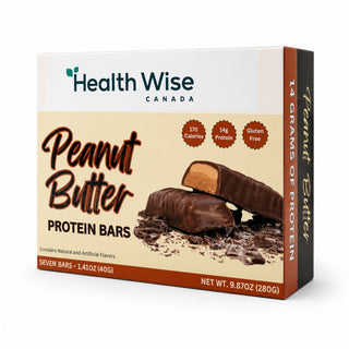 Health wise - Layered peanut butter bar 7 bars