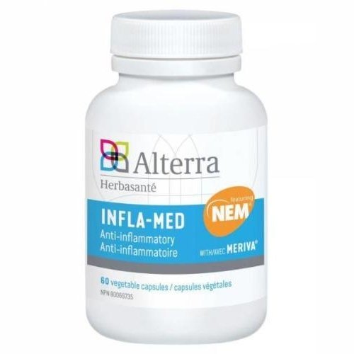 Infla-Med - Anti-inflamatoire -Alterra -Gagné en Santé