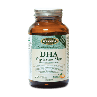 Flora - dha - vegetarian algae 60 sgels