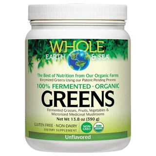 Whole earth & sea - Fermented organic greens :  unflavoured - 390g