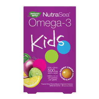 Nutrasea - omega-3 kids 500 mg : citrus - 30 gummy chews