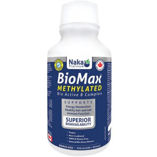Naka - Platinum  biomax methylated bio active b complex - 250ml