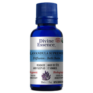 Divine essence - Diffusion bath org : lavandula supreme